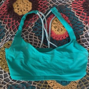 Lululemon Athletics Free to be Bra Turquoise
